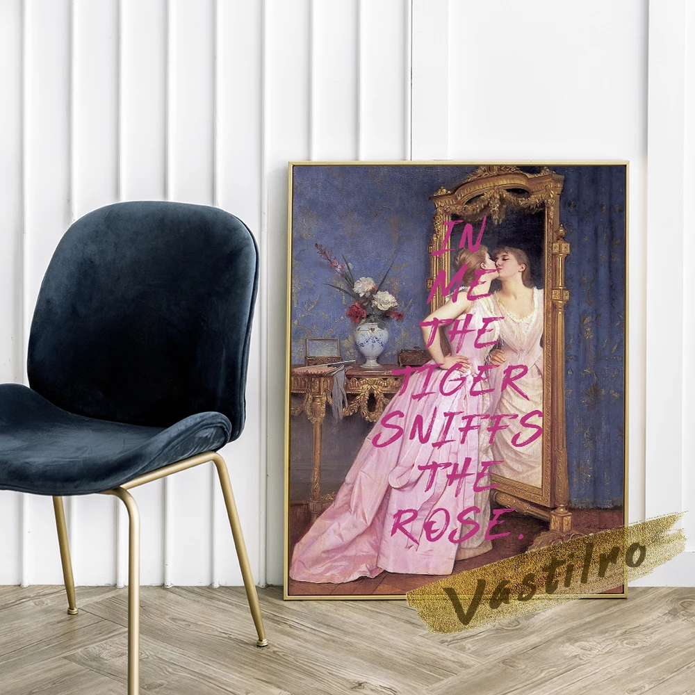 

Feminist Art Printable Quotes Altered Art Printable Wall Decor Canvas Painting Retro Poster Girl Bedroom High Quality Decorate