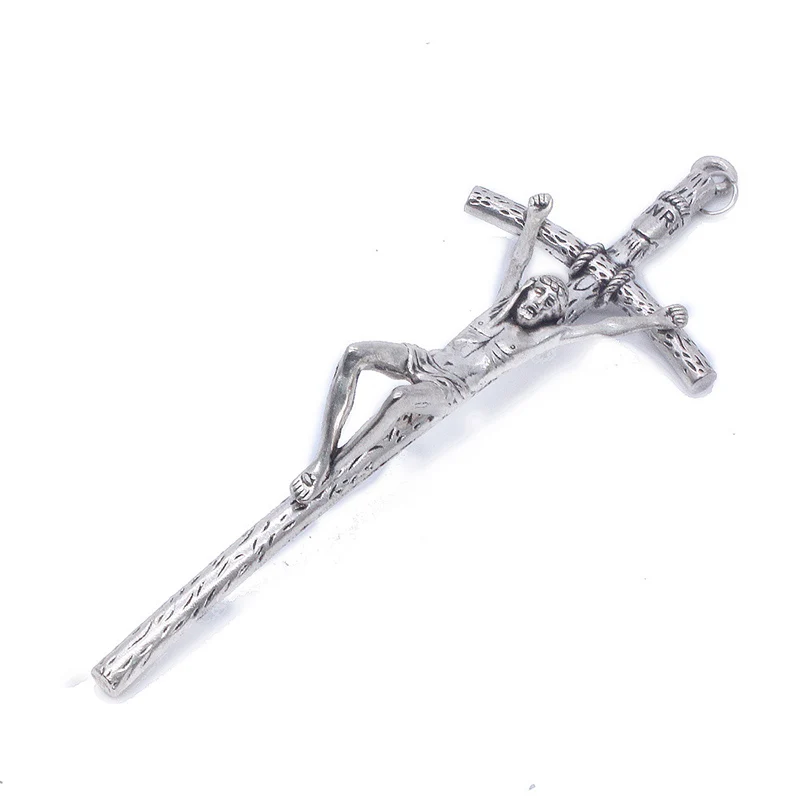 5 pcs  Church cross, Crucifix,  alloy materials, home pendant decorations, Christian Catholic  souvenirs  free delivery