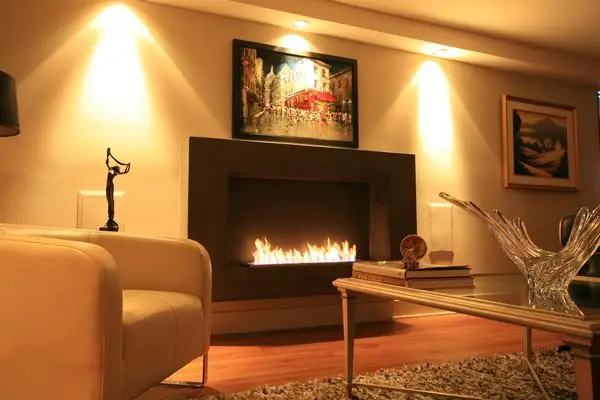 

Inno-Fire 48 inch intelligent ethanol burner built-in fireplace