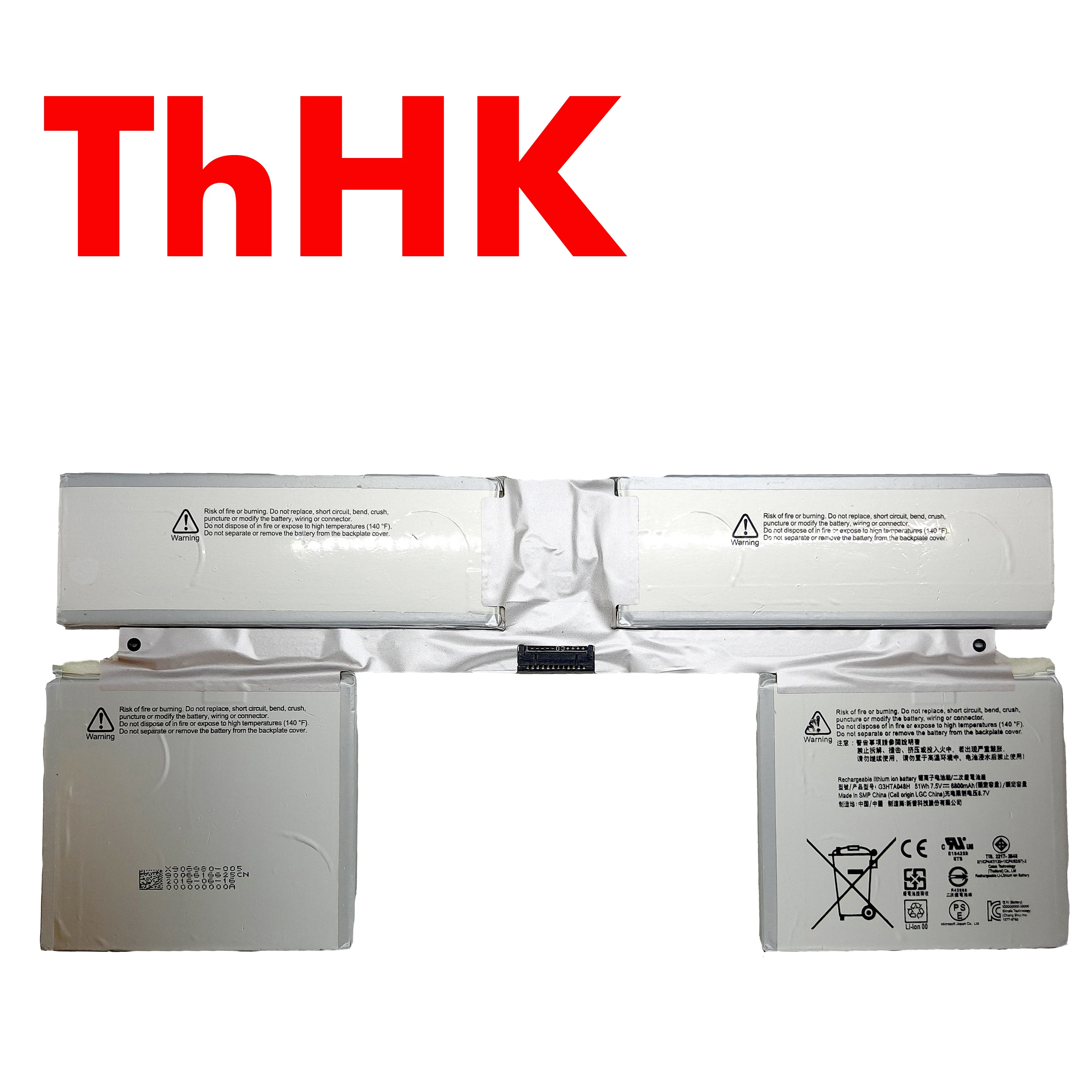 Genuine Original 7.5V 51Wh G3HTA048H G3HTAO48H Keyboard Battery For Microsoft Surface Book 2nd Generation 1832 1834 13.5 inch