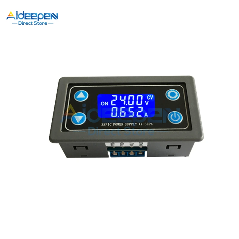XY-SEP4 DC-DC 5,0 V-30 V auf 0,5–30 V 4 A 35 W automatischer Boost/Buck-Konverter CC CV geregeltes einstellbares Netzteilmodul
