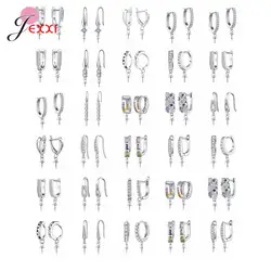 Cheap Price 925 Sterling Silver DIY Jewelry Making Accessories Earring Findings Clasps Connectors Earring Hooks Wholesale