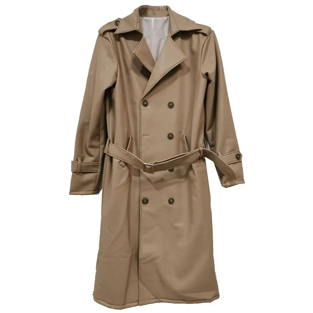 

2021 Supernatural Castiel Twill Trench Coat Costume Overcoat Only