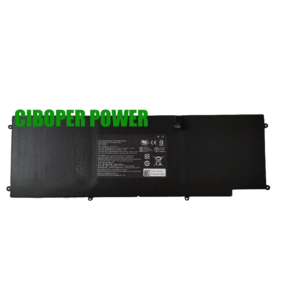 CP Laptop Battery RC30-0196 RZ09-0239 Laptop Battery For Blade Stealth 2016 v2 i7-7500U 13.3