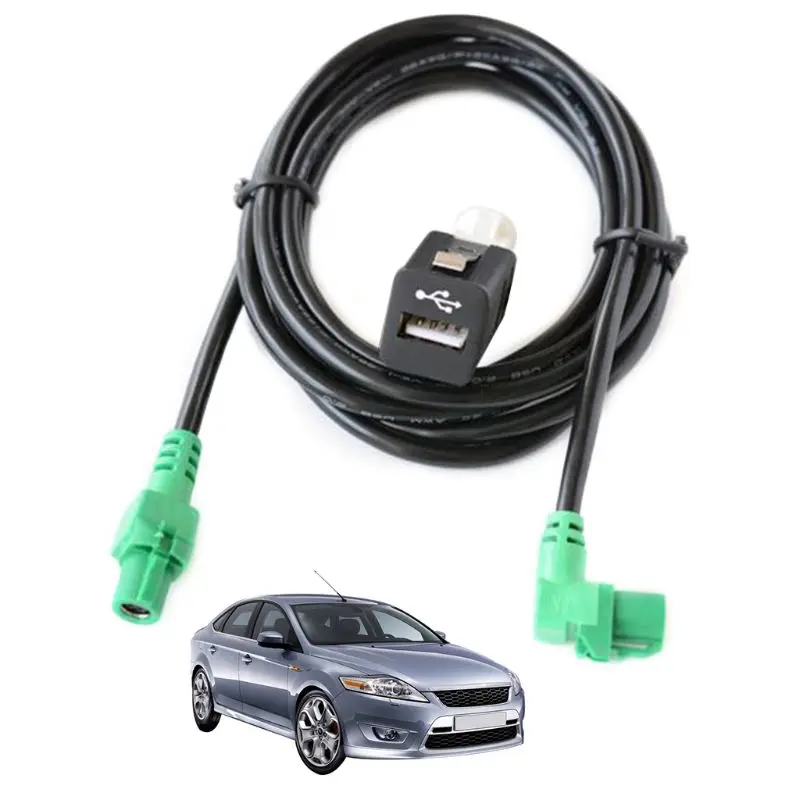 USB Socket Wire Cable Harness For BMW E60 E81 E70 E90 F12 F30 F10 F25 U1JF