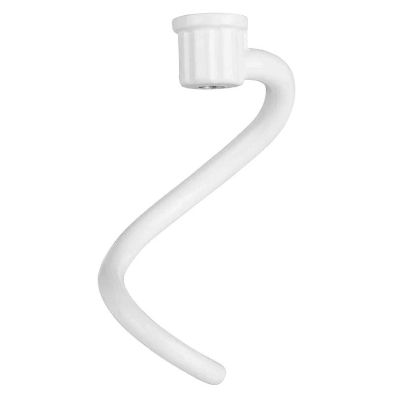 LUDA Spiral Dough Hook Replacement for Kitchen Aid Mixer - Coated Dough Hook for K5SS K5A KSM5 KS55 Pro 600 Beater Attachment