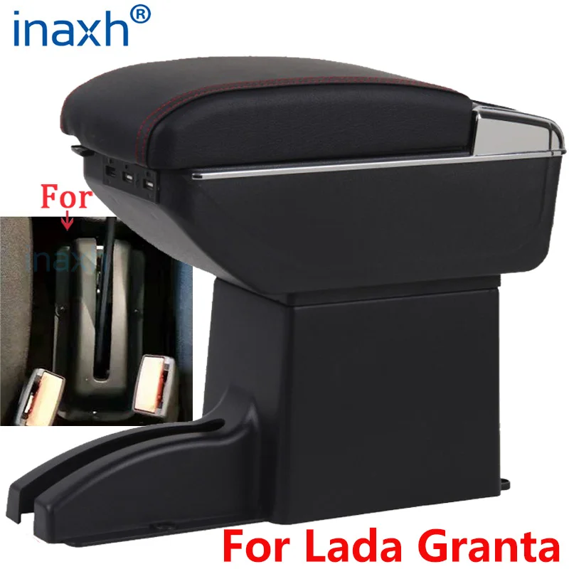 For Lada Granta Armrest For Lada Granta Car Armrest box central Store content Storage box Arm Auto accessories Interior details