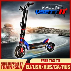 VSETT 11+ 11 Inch Off-Road Electric Scooter VSETT11+ Upgraded ZERO 11X Plus Hoverboard Double Drive 60V 3000W Dual Motor VSSET