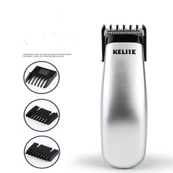 Mini viagem portátil homem elétrico aparador de barba bateria seca bigode estilo clipper lâmina afiada rosto removedor cabelo barbeador