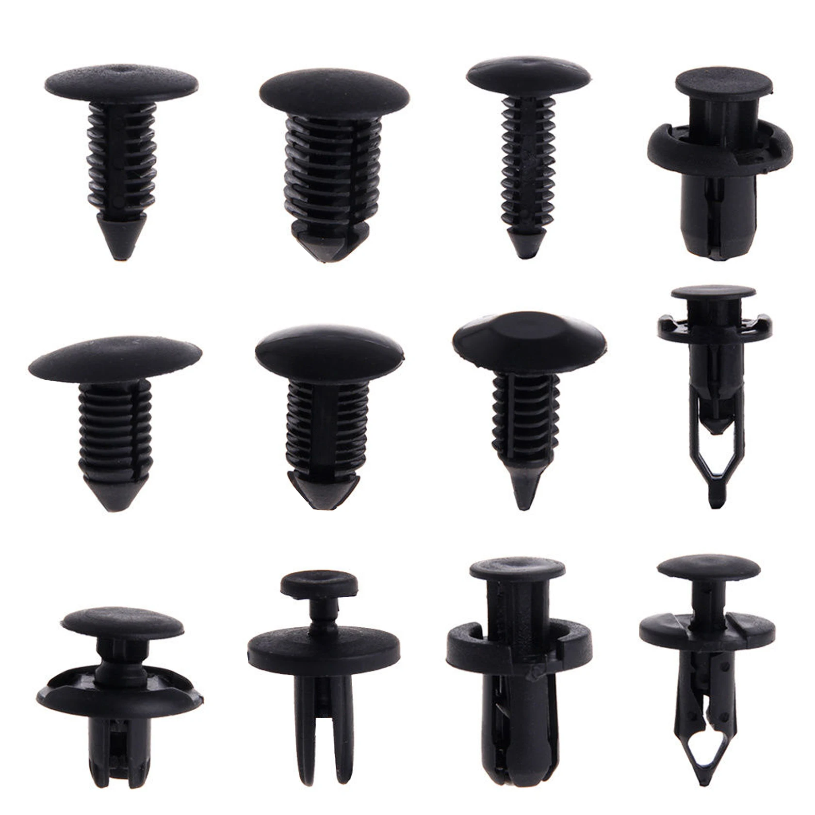 

240pcs Car Clips Body Plastic Push Pin Rivet Pannel Fasteners Trim Moulding Assortment