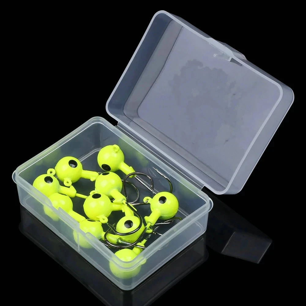 Fishing Swivel Crank Jig Head Hooks Ring 7-10g Soft Lures Silicone Bait Rrockfishing Sea Surfcasting Accessories