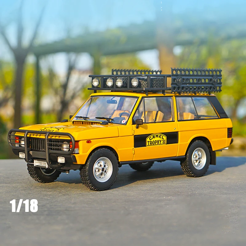 

1:18 AR почти реальный Range Rover Camel Cup Sumatra Station, модель автомобиля из сплава, литой металлический автомобиль, коллекция игрушек, сувениры, подарки