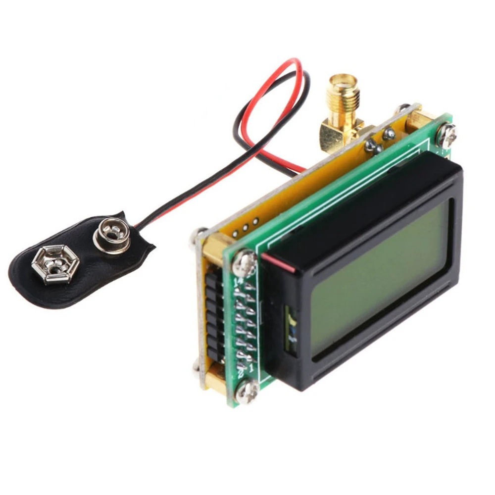 High Accuracy 1-500MHz Frequency Counter Tester RF Meter Module Measurement Module LCD Display with Backlight