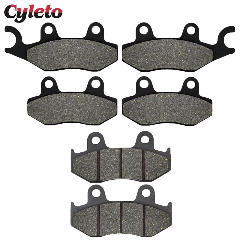 Motorcycle Front & Rear Brake Pads for Yamaha YFZ450 YFZ 450 ATV YFZ450R YFZ 450R 06-15 YFM700 Raptor YFM 700 YFM 700R 2013-2018