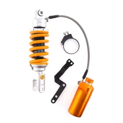 265mm Universal Motorcycle Dual Damping Adjust Rear Shock Absorber For Yamaha VIXION R155 YZF-R15 Honda CBT125 Suzuki GSX-R/S150