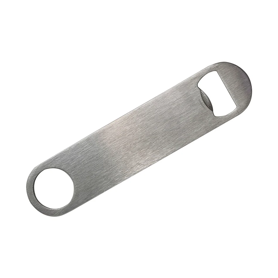 Szybki otwieracz do butelek piwa ze stali nierdzewnej Metal Bar Pro. 7-calowa dźwignia Heavy Dutyer Niestandardowe logo promocyjne Prezent Spersonalizowany prezent