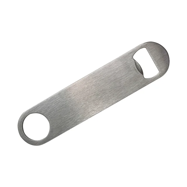 Szybki otwieracz do butelek piwa ze stali nierdzewnej Metal Bar Pro. 7-calowa dźwignia Heavy Dutyer Niestandardowe logo promocyjne Prezent Spersonalizowany prezent