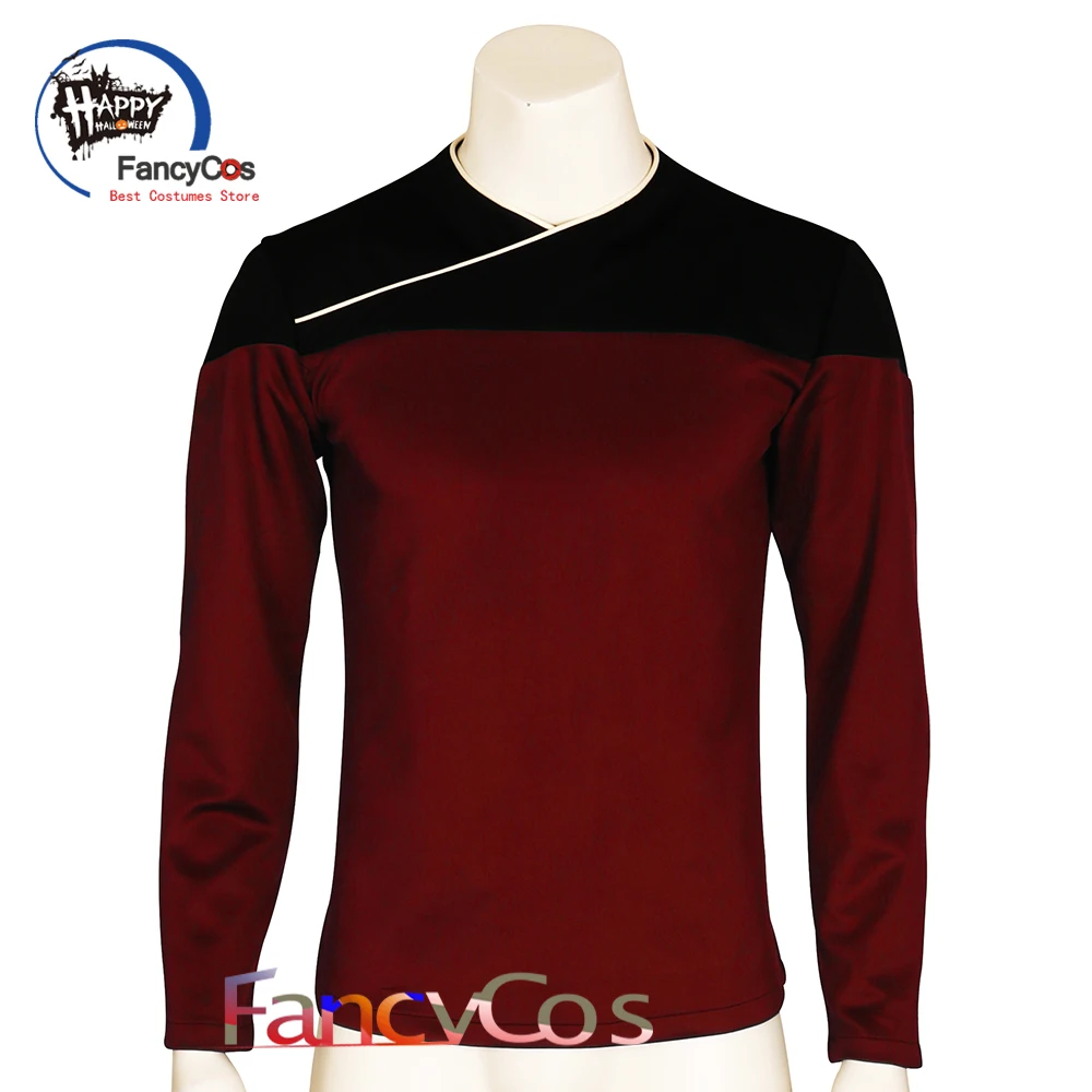 Movie Picard Hoodie Jacket Star Cosplay Trek Next Generation Costume TNG Suit Red Uniform Jean Luc Top Halloween Carnival