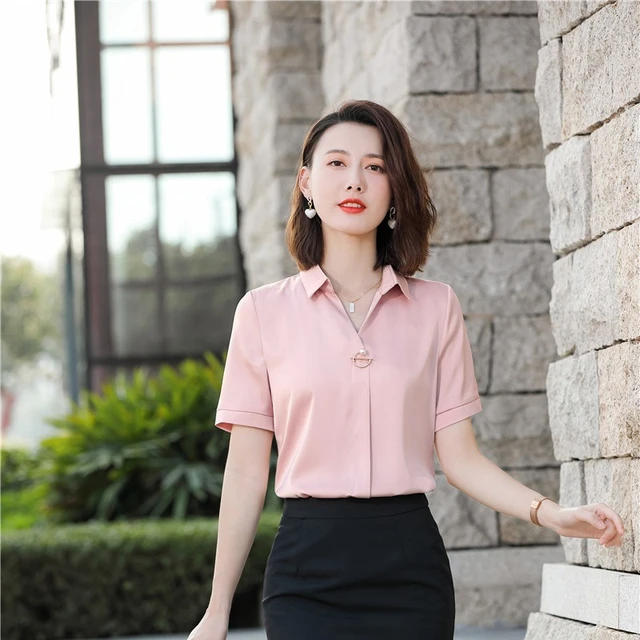 Dress tops for work sale