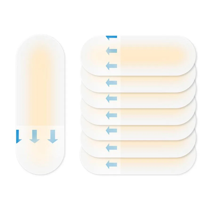 1 Máy Tính Chống Nước Vô Hình Gót Dán Móng Chân Chăm Sóc Bàn Chân Gót Vỉ Miếng Dán Chịu Mài Mòn Giày Chân Miếng Dán