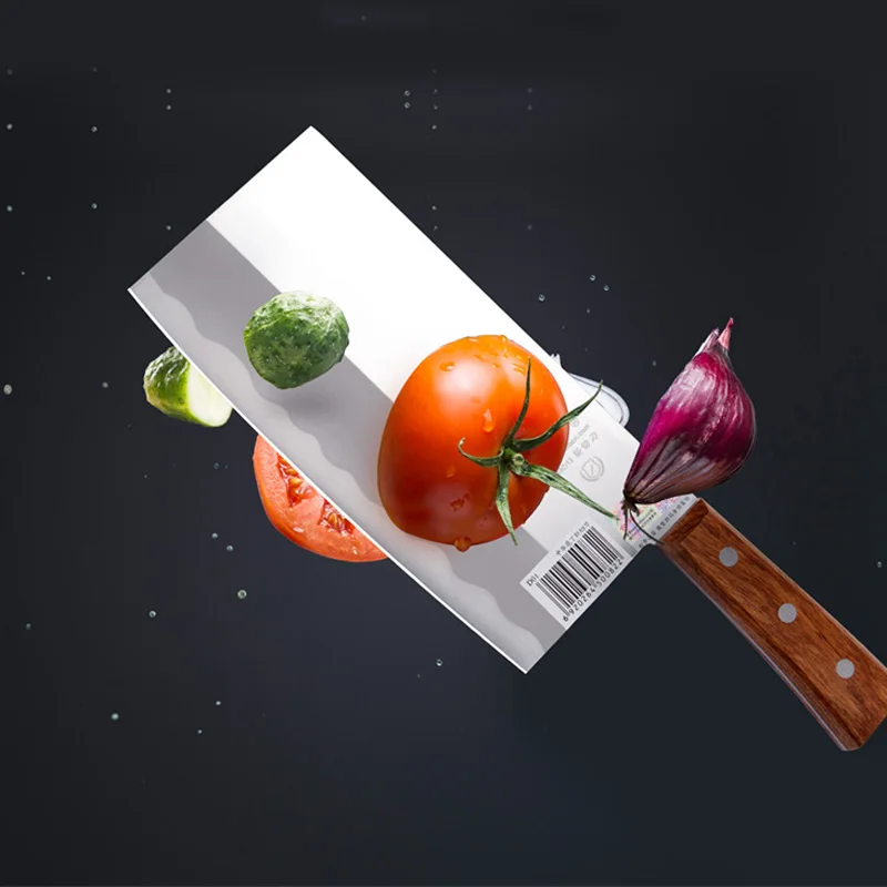 Cleaver Knife Japan Kitchen Chef Knives Wood Handle Meat Fruit Vegetable Fish Butcher Knife Chinese Cleaver High Carbon Knives
