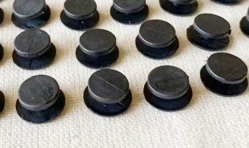 50pcs/lot  12mm black buckle for toy animal doll findings