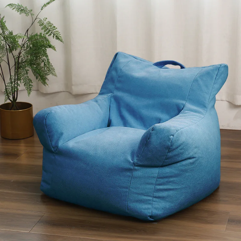 Прямая поставка, хлопчатобумажная ткань, Новый чехол для диванов Lazy BeanBag, чехол без наполнителя, татами, чехлы на стулья, диваны для гостиной