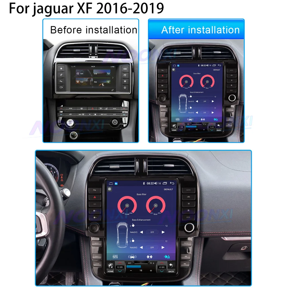 

Android 11.0 Tesla Screen For Jaguar XF XFL 2016 2017-2019 Car Radio Stereo Car Multimedia Player GPS Navigation 2 Din Head Unit