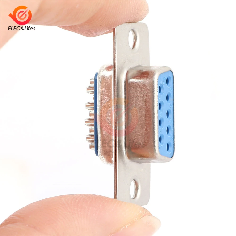 10PCS D-SUB DB9 DB15 DB25 Adapter 9/15/25 Pin Male Female connector Welded RS232 Serial VGA Female male Plug Socket connector