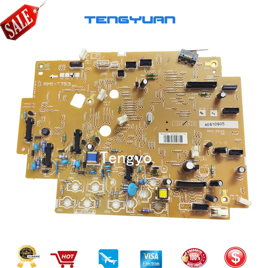 RM1-7753 RM1-7777 RM2-7300 DC Control PC Board Use For HP CP1025 CP1025nw 1025 1025nw 176 177 175 275 high power supply board