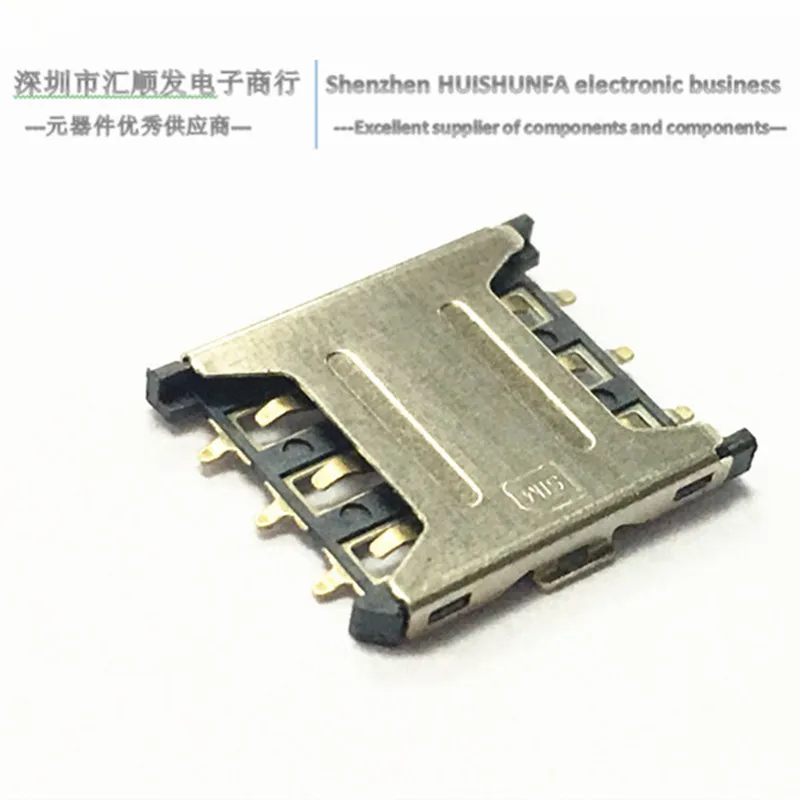 Nano Sim Card Holder Sim Card Slot, Mobile Phone Sim Card Holder Micro Sim card holder 6P PUSH