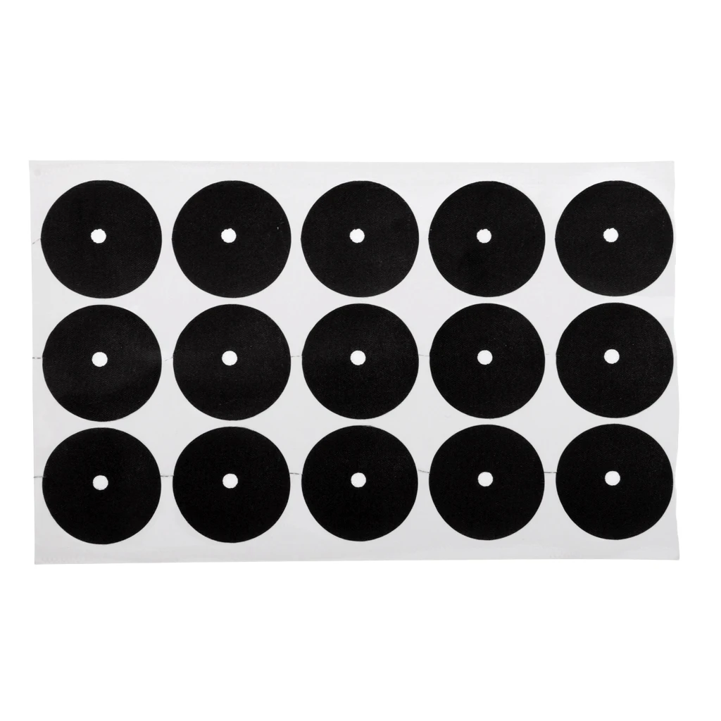 15Pcs Pool Billiard Ball Point Sticker Table Spots Self-adhesive 35mm Billiards Accessories