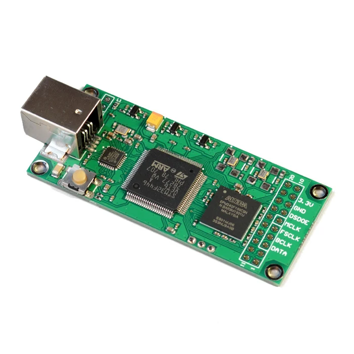 HIFI USB digital interface PCM1536 DSD1024 compatible with Amanero Italy XMOS to I2S