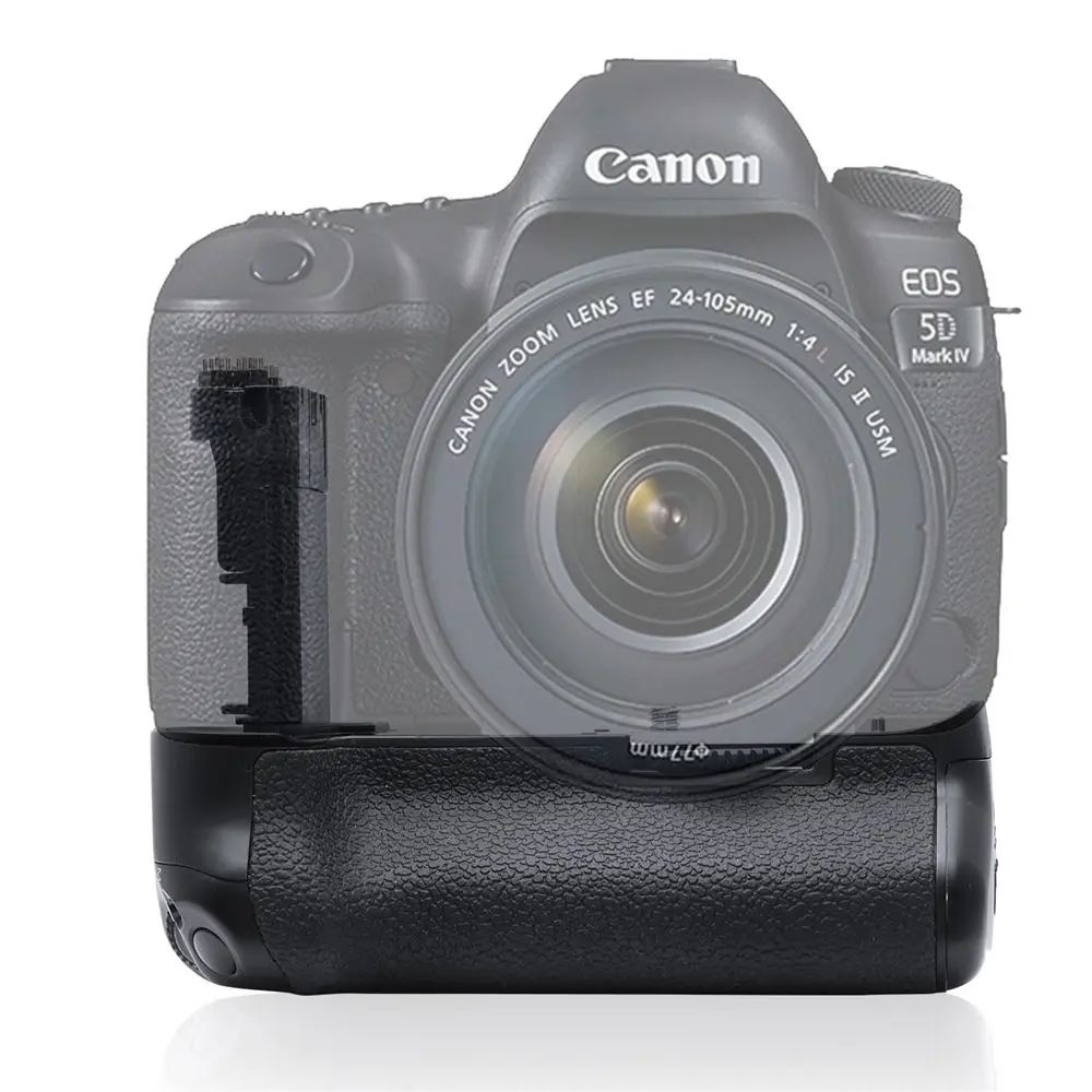 JINTUชัตเตอร์แนวตั้งแบตเตอรี่Power Grip + 2Pcs LP-E6ชุดสำหรับCanon 5D4 5DIV 5D Mark IVแบตเตอรี่Gripเช่นBG-E20