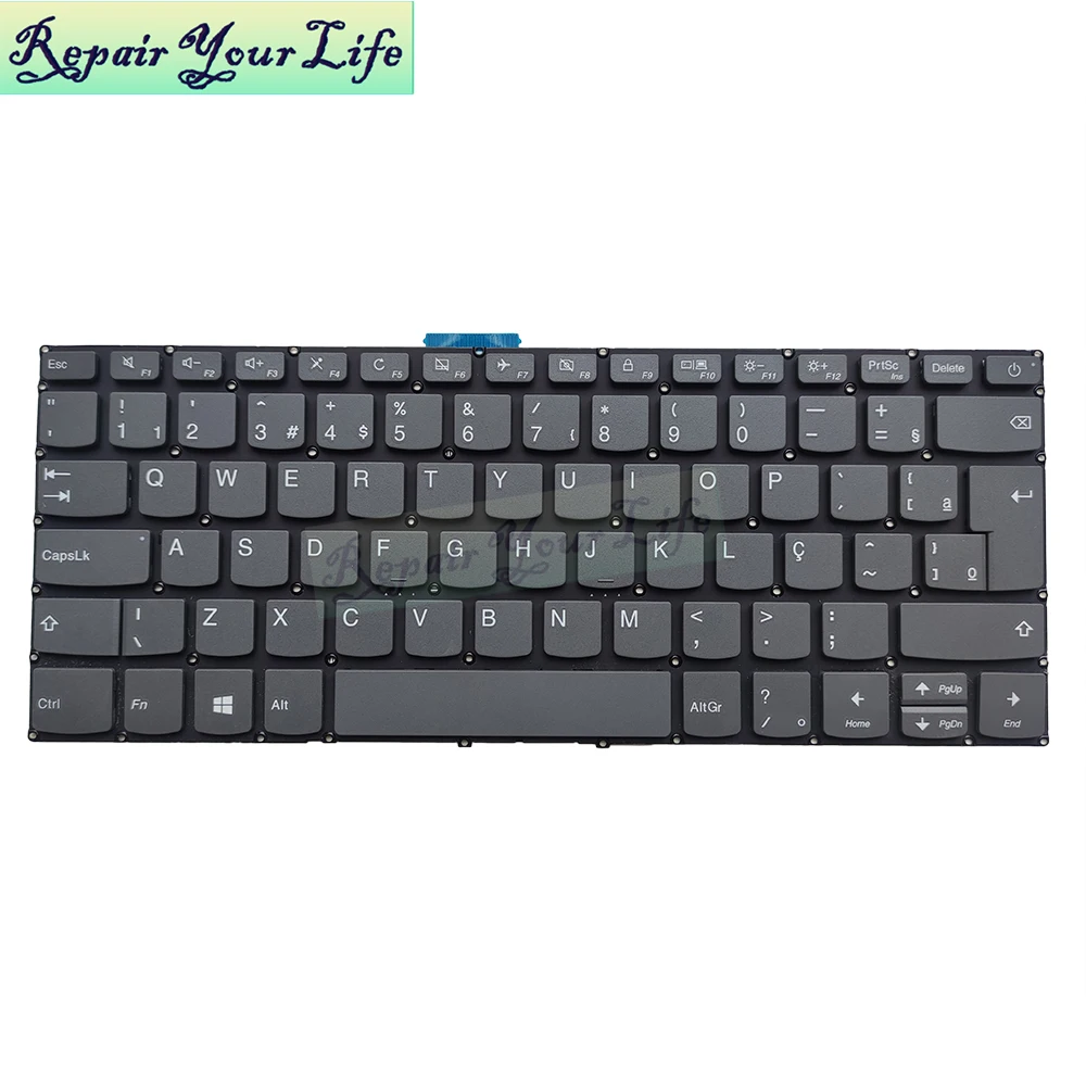 Teclado ruso, hebreo, Brasil, para Lenovo V14-ADA, V14-ARE, V14-IGL, V14-IIL, V14-IKB, 130-14ast, 130-14ikb, S130/130S-14IGM