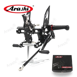 ARASHI For HONDA CBR650R / CB650R / CBR650F 2019 2020 2021 2022 2023 CNC Adjustable Footrest Rearset Foot Peg CBR 650 R CBR-R650