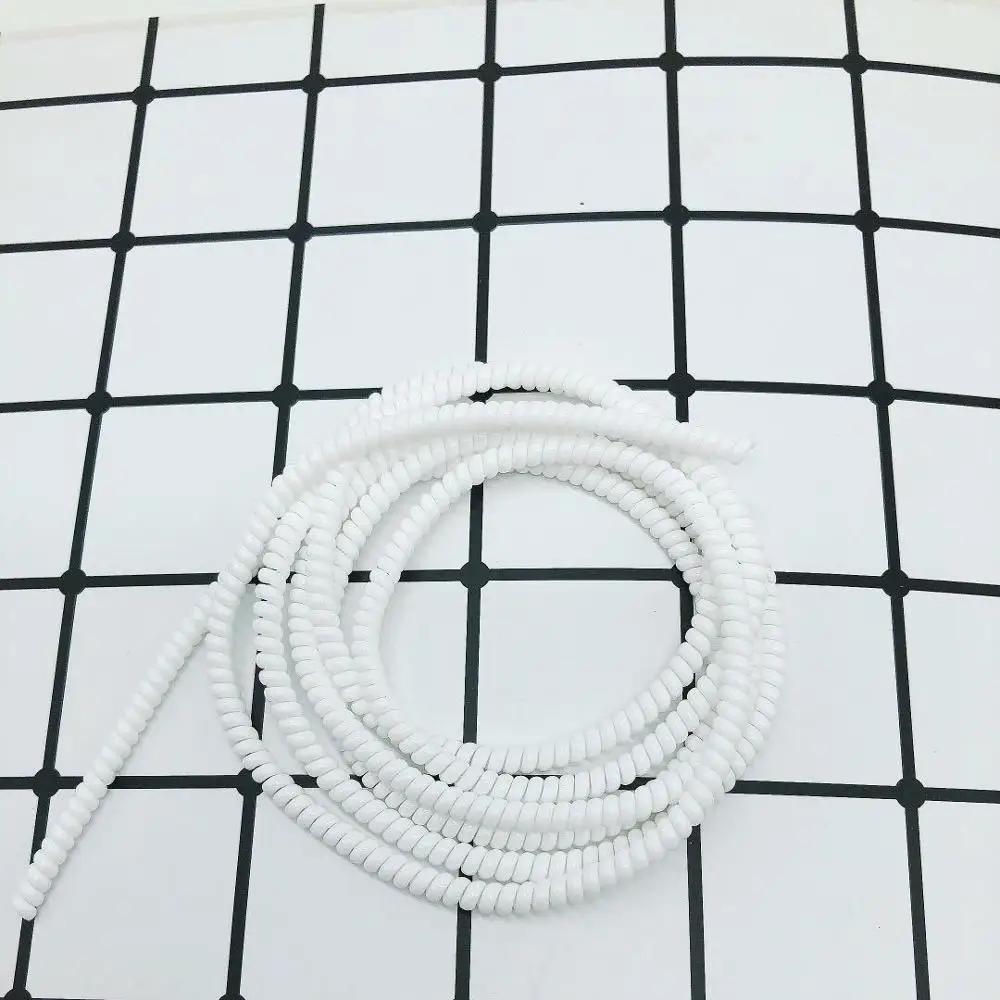 Neue helle Farben 1,5 m TPU Spirale USB-Ladegerät Kabel Kabels chutz Kabel wickler für iPhone 5 6 7 8 x Datenleitung Kabels chutz