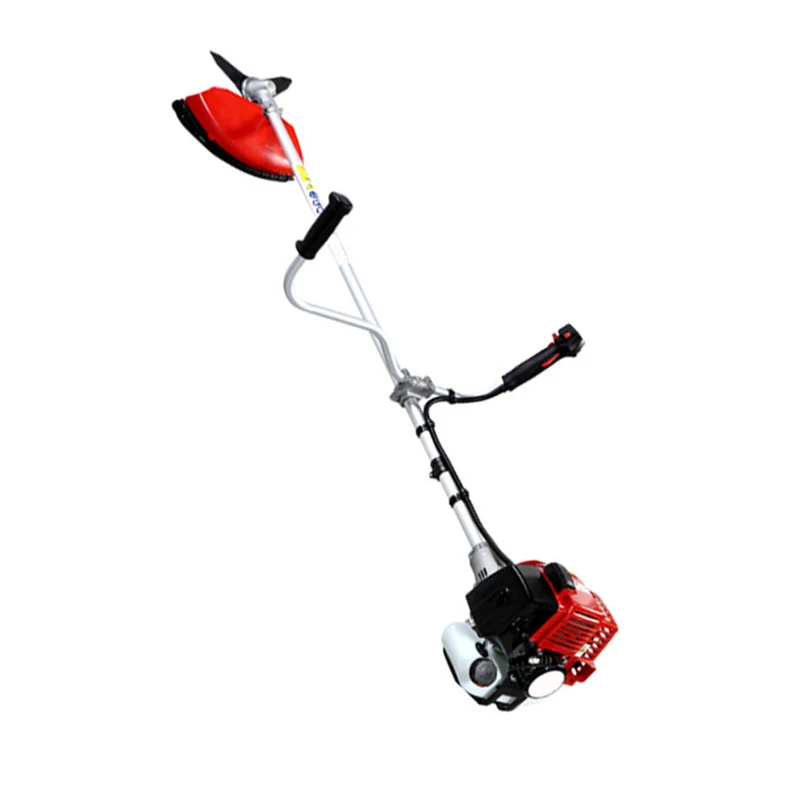 Desbrozadora agrícola multifuncional CG430T, cortacésped de gasolina, cortacésped de montaje lateral, puede cortar setos y ramitas