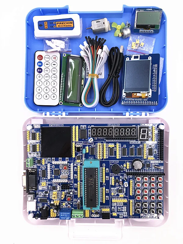 

Circuit Board Development Board 51 MCU Development Board Experiment Board 51+STM32+AVR STC89C52 KIT