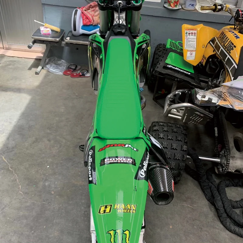 دراجة نارية غطاء مقعد وسادة مجموعة حزمة عدم الانزلاق القابض لينة ل KXF CRF YZF WR TC FC SX SXF EXC 125 250 300 350 450 500