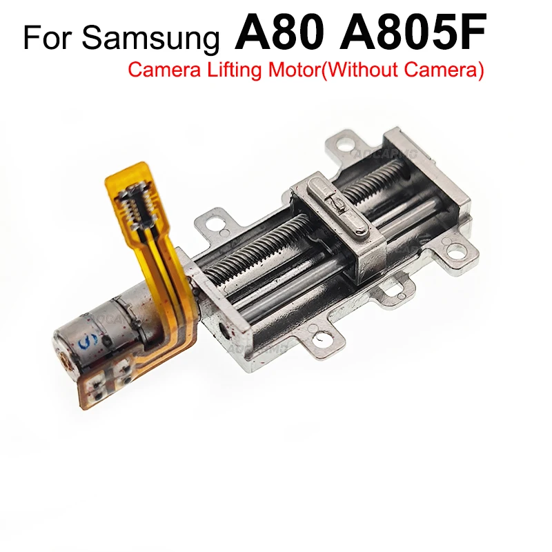 Aocarmo Lift Camera Motor Vibration Shaft Module Flex Cable For Samsung Galaxy A80 805F Repair Part Without Camera