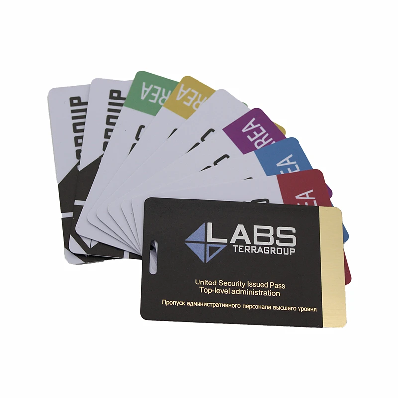 Escape from Takov TerraGroup Surrounding Labs Game Collection Key Card Props Model Bus Access Control Pendant Collect Stickers