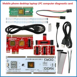 Analizzatore di schede diagnostiche della scheda madre KQCPET6 V8 per telefono cellulare PC Laptop Smart Diagnostic Tester Card USB PCI/PCIE/LPC/PCI-e