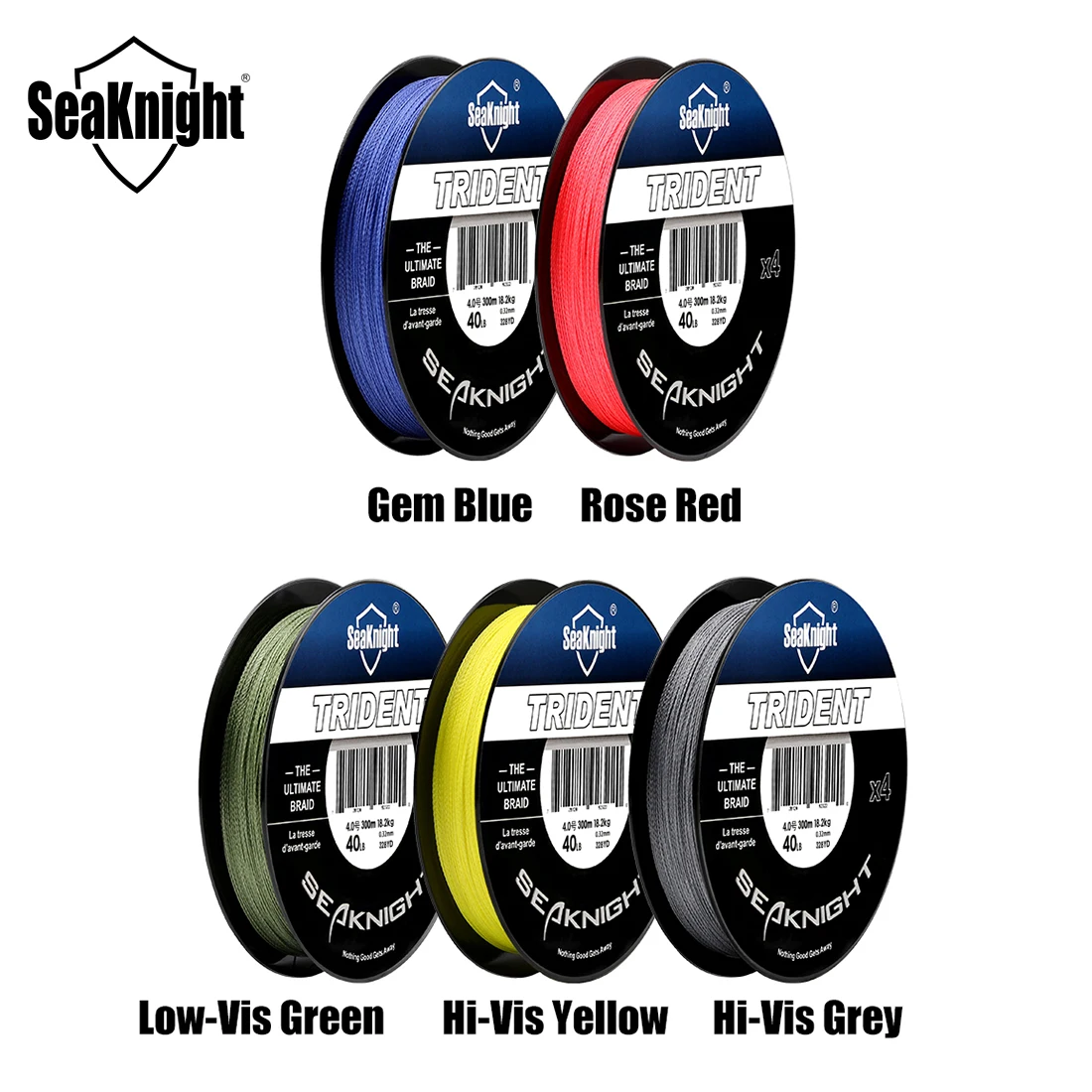 SALE! SeaKnight Brand TRIDENT Series 300M Fishing Line Saltwater Fishing, Braided Wire Floating PE Fishing Line