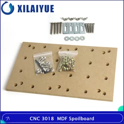 MDF Spoilboard Workbench Protection Board For CNC 3018 Pro Engraver Machine with Pre-installed M6 Holes (6mm) CNC Accessories