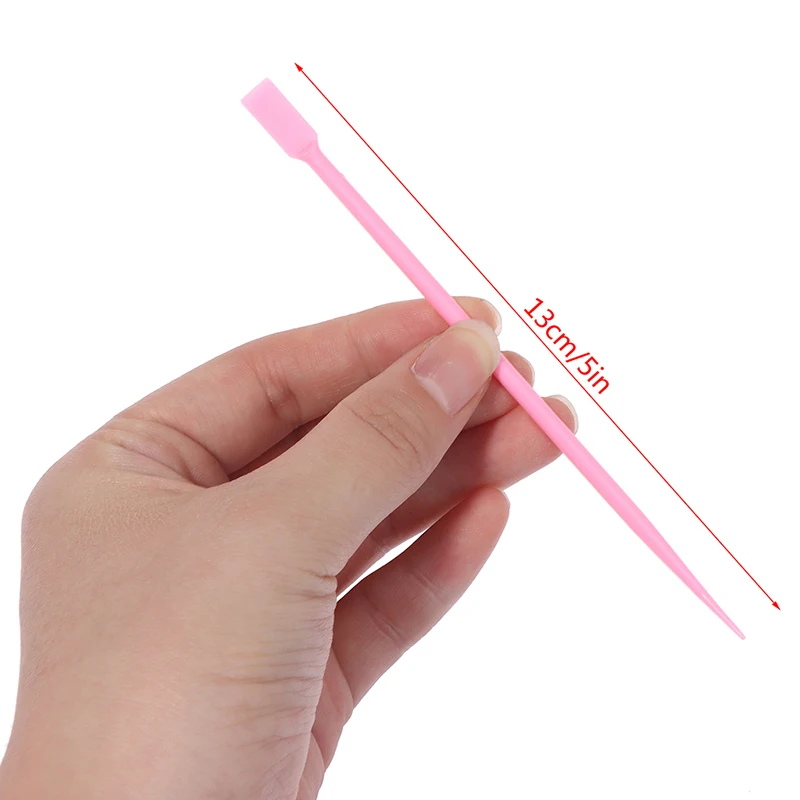 20pcs Plastic Eyelash Perm Lifting Eyelashes Tool Clean Up Rods Beauty Makeup Lamination Eyelashes Separating Tool