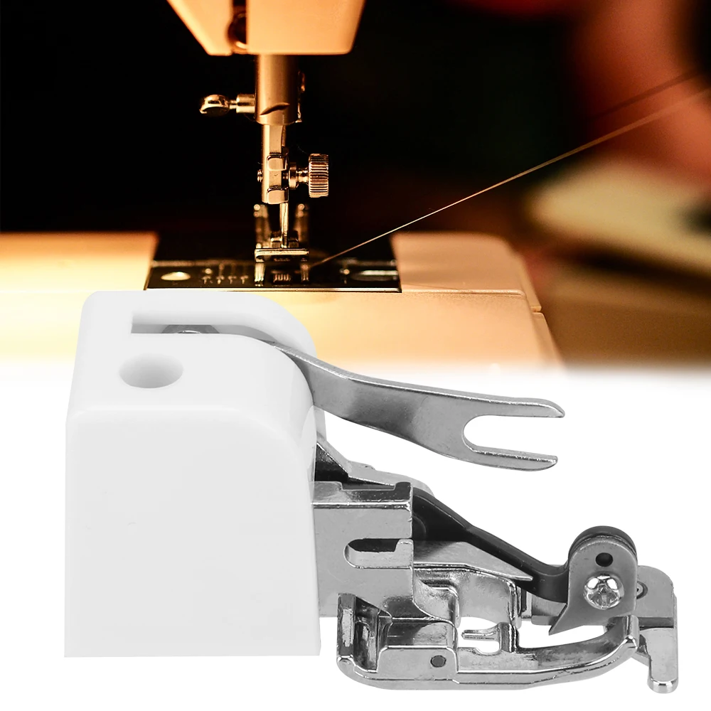 Sewing Machine Presser Foot With Side Cutter Domestic Press Feet For Handhelds Brother/Singer Sewing Machines Overlock Parts