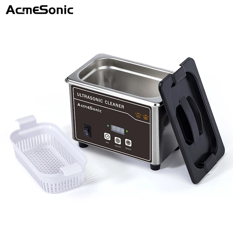 ACMESONIC Factory Ultrasonic Cleaner C008 40kHz 35W Popular Efficient Multi-purpose Industrial Ultrasonic Cleaning Machine