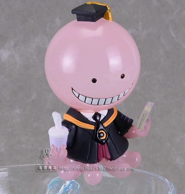 Assassination Classroom Cup Hanging Series EX CASHAPON Korosensei 6 Type Action Figure Model Desktop Ornament Toys