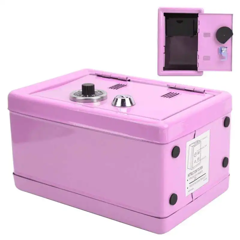 Kinder Mini Schlüssel Geld Lagerung Fall Simulation Safe Mit Key Lock Geld Schmuck Locker Metall Innovation Präsentiert Liefert